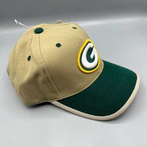 Vintage Green Bay Packers Hat Men Brown Green American Needle Strap Back Cap New
